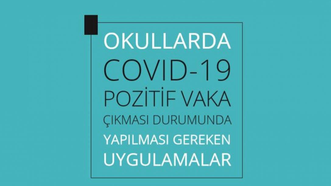 OKULLARDA COVID-19 POZİTİF VAKA SAPTANMASI DURUMUNDA YAPILMASI GEREKEN UYGULAMALAR